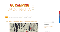 Desktop Screenshot of gocampingaustraliablog.com